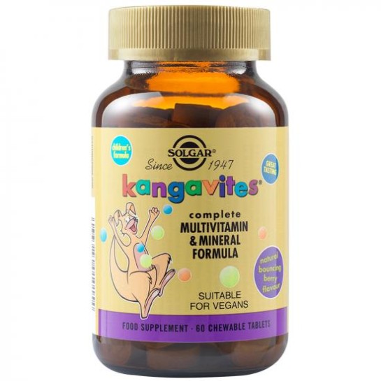 Kangavites, Multivitamine si minerale, 60 tablete, Solgar