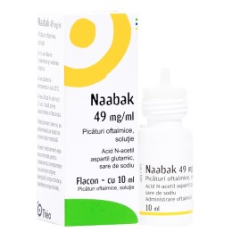 Naabak, 49mg/ml, picaturi oftalmice, Thea
