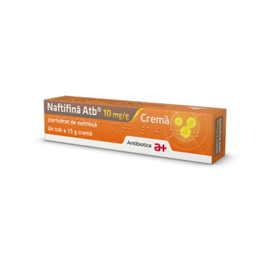 Naftifina crema 10mg/g, tub 15g, Antibiotice