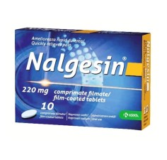 Nalgesin 220mg, 10 comprimate filmate, Krka