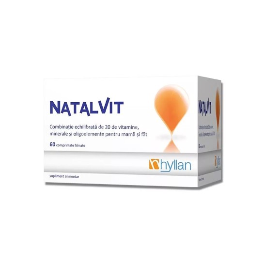 Natalvit, 60 comprimate, Hyllan