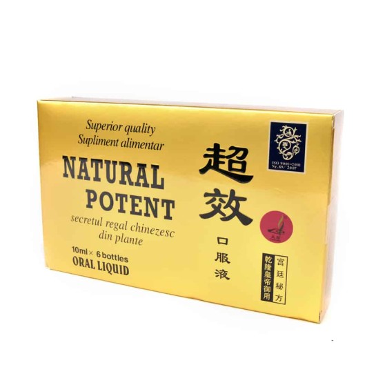 Natural potent, 6 fiole, Naturalia Diet