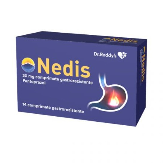 Nedis 20mg, 14 comprimate gastrorezistente, Dr. Reddy's
