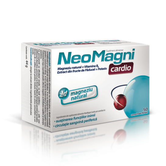 Neomagni cardio, 50 Comprimate Filmate