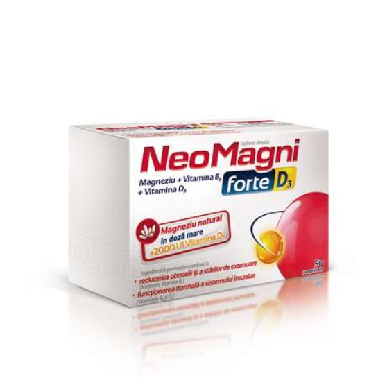 Neomagni forte D3 50 comprimate