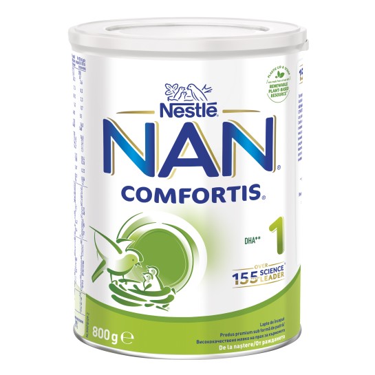Nestle Nan 1 Comfortis 800g, de la nastere