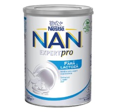 Nestle Nan expert pro fara lactoza 400gr, de la nastere
