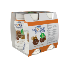 Nestle Resource 2.0+fibre cafea 4x200ml