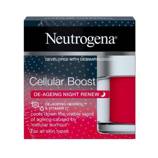 Neutrogena Cellular Boost, cremă de noapte anti-imbătranire, 50ml