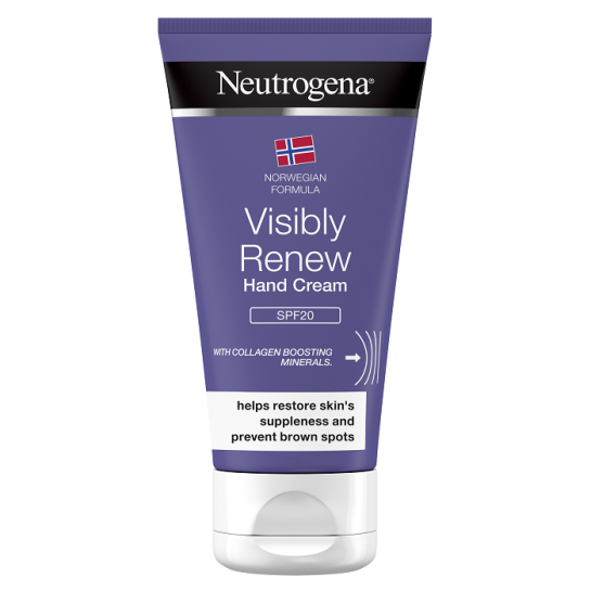 Neutrogena cremă maini Visibly Renew, 75ml, SPF20