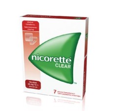 Nicorette® Clear 25 mg/16 h plasture transdermic