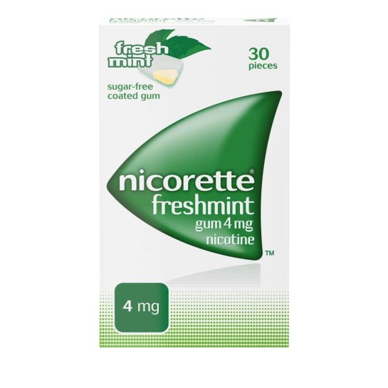 Nicorette® freshfruit 4 mg, Gumă Medicamentoasă Masticabilă