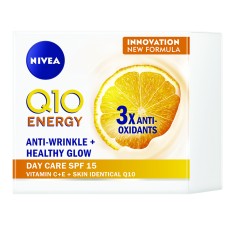 Nivea crema de zi anti-rid Q10 Energy + Vitamina C, SPF15, 50ml (82322)