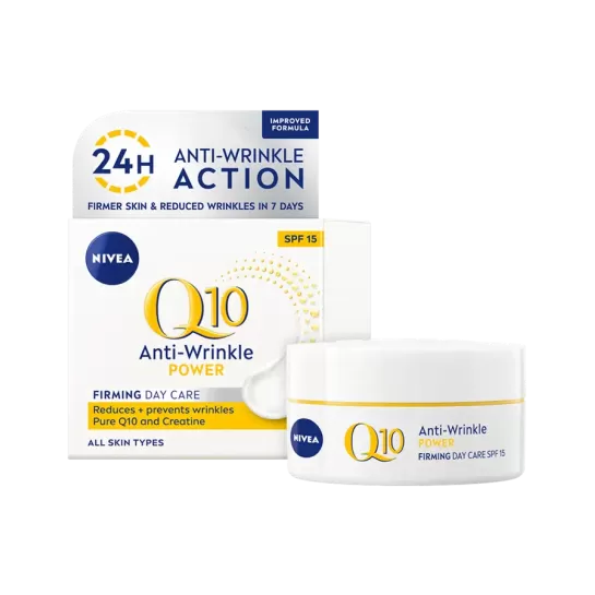 Nivea cremă de zi anti-rid Q10 Power, SPF15, 50ml (81287)