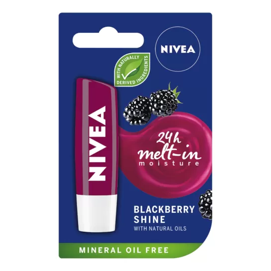Nivea lip care blackberry 4.8g (85286)