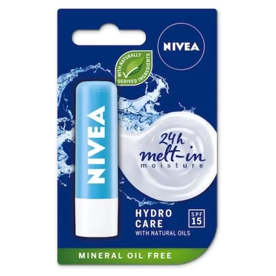 Nivea lip care hydro care 4.8g (85088)