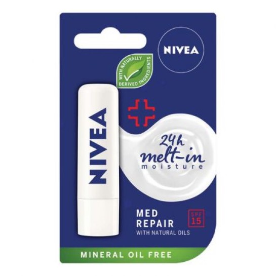 Nivea lip care repair 4.8g (85063)