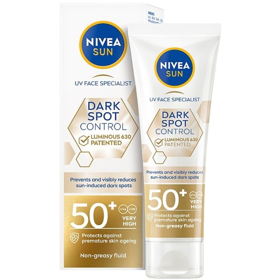 Nivea sun dark spot control cremă de fată anti-pigmentare SPF50+ 40ml (93696)