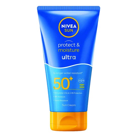 Nivea sun lotiune de plajă protect & moisture ultra SPF50+, 150ml (93610)