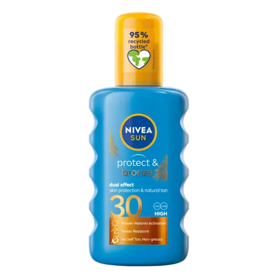 Nivea sun spray protect & bronze SPF30, 200ml (85445)