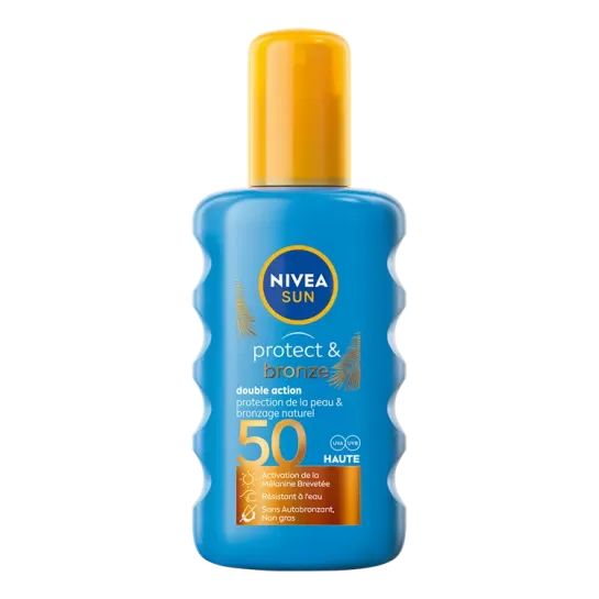 Nivea sun spray protect & bronze SPF50, 200ml (85450)