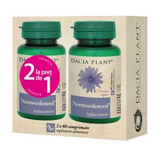 Normocolesterol, 120 capsule, Dacia Plant