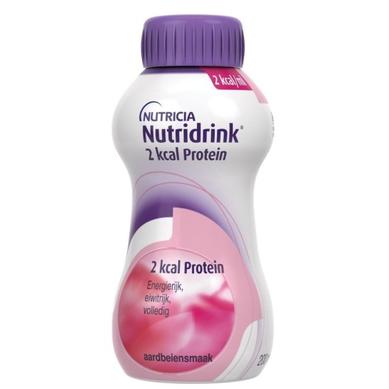 Nutridrink 2 kcal Protein aromă de căpsuni 200ml, Nutricia