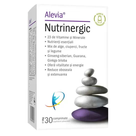 Nutrinergic, 30 capsule vegetale, Alevia