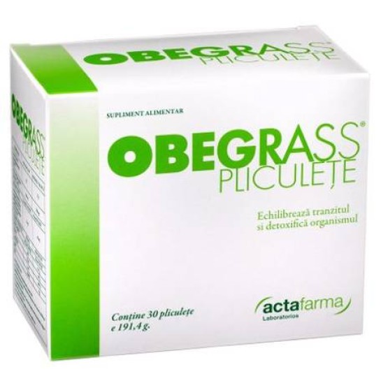 Obegrass, 30 plicuri