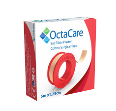Octacare banda adeziva textil, 5m x 1.25cm
