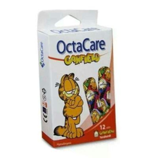Octacare plasturi Garfiled, 19mm x 72mm, 12 bucăti