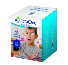 Octacare plasturi oculari baieti, 50 bucati
