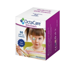 Octacare plasturi oculari fete, 50 bucati