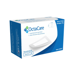 Octacare plasturi sterili, 5cm x 7.5cm