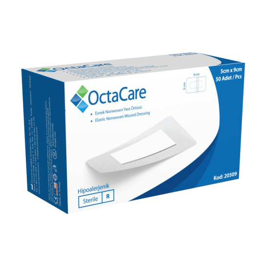 Octacare plasturi sterili, 5cm x 9cm