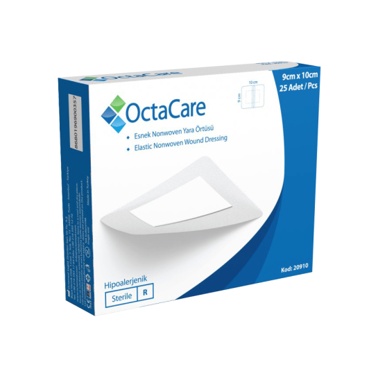 Octacare plasturi sterili, 9cm x 10cm