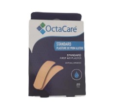 Octacare plasturi universali, 2cm x 7cm, 20 bucati