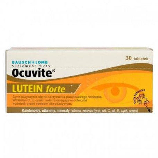 Ocuvite lutein forte, 30 capsule, Bausch&Lomb