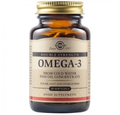 Omega 3 dublu concentrat 700mg, 30 capsule, Solgar