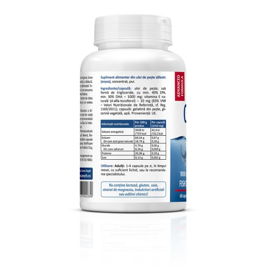 Omega 3 Marin, 60 capsule, Zenyth 