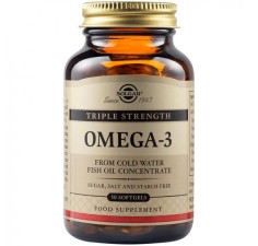 Omega 3 triplu concentrat, 50 capsule, Solgar