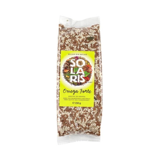 Omega forte amestec seminte 150g Solaris