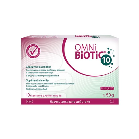 Omnibiotic 10, 10 plicuri