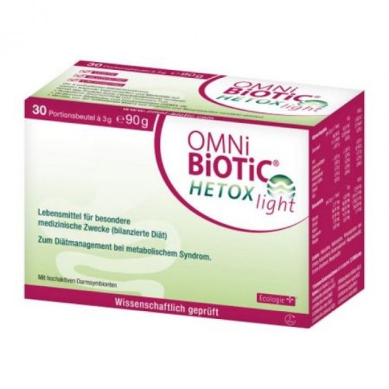 Omnibiotic Hetox Light, 30 plicuri