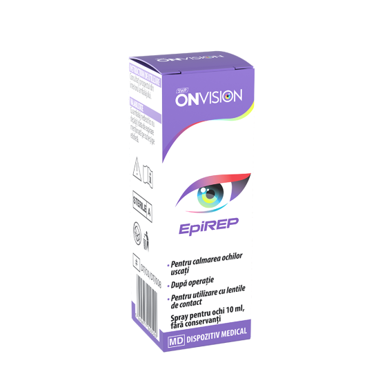 Onvision EpiRep, spray ocular pentru calmarea ochilor , 10ml, Sun Wave Pharma