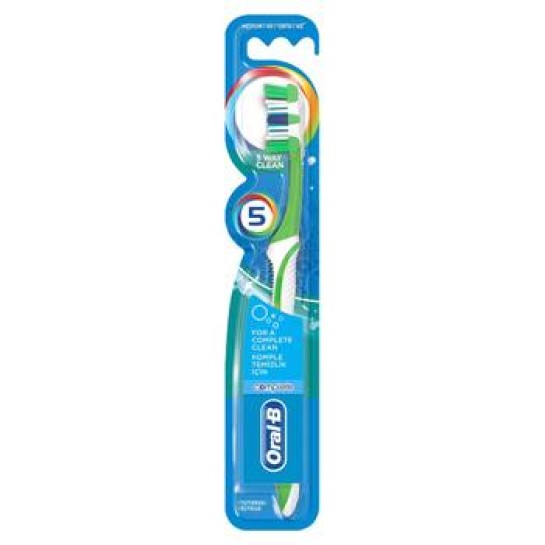 Oral B periută dinti 5 way clean 40 medium, Procter & Gamble