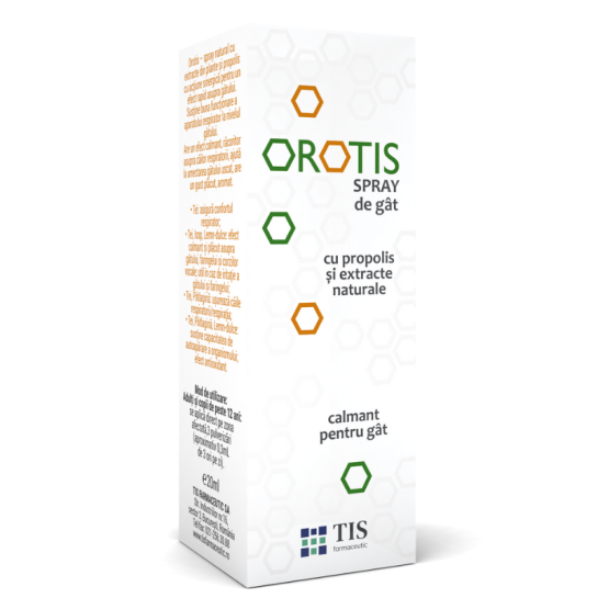 Orotis, spray de gat, 20 ml, Tis
