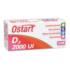 Ostart® D3 2000UI, 60 comprimate