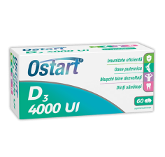 Ostart® D3 4000UI, 60 comprimate