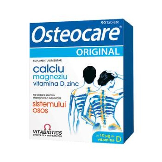 Osteocare original (Ca+Mg+D), 90 comprimate, Vitabiotics